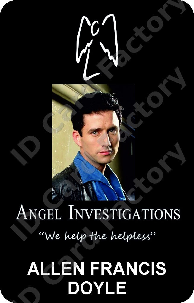 Allen Francis Doyle | Angel Investigations ID Card | ID Card Factory