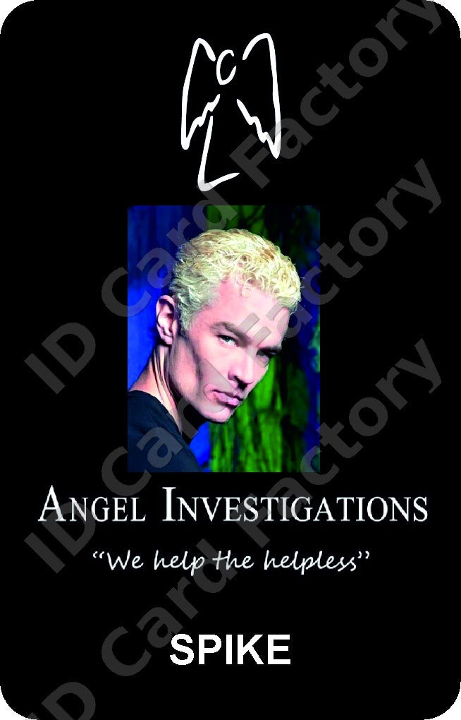Spike | Angel Investigations ID Card | ID Card Factory