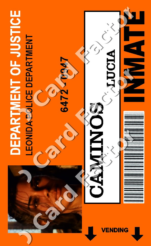 Lucia Caminos | GTA VI Inmate ID Card | ID Card Factory