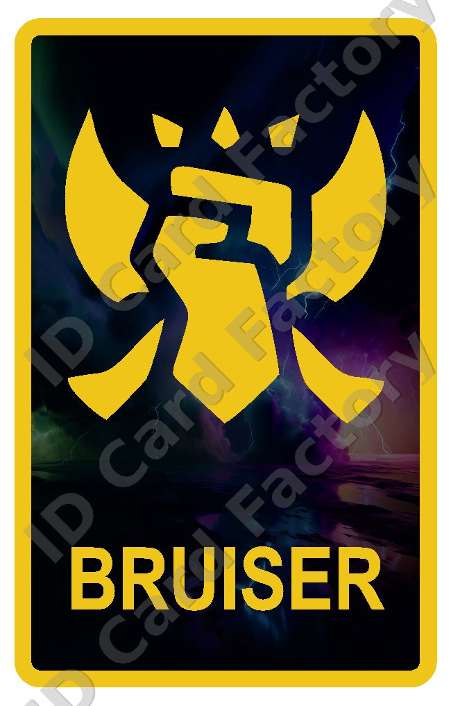 League of Legends Bruiser Role Card | | ID Card Factory