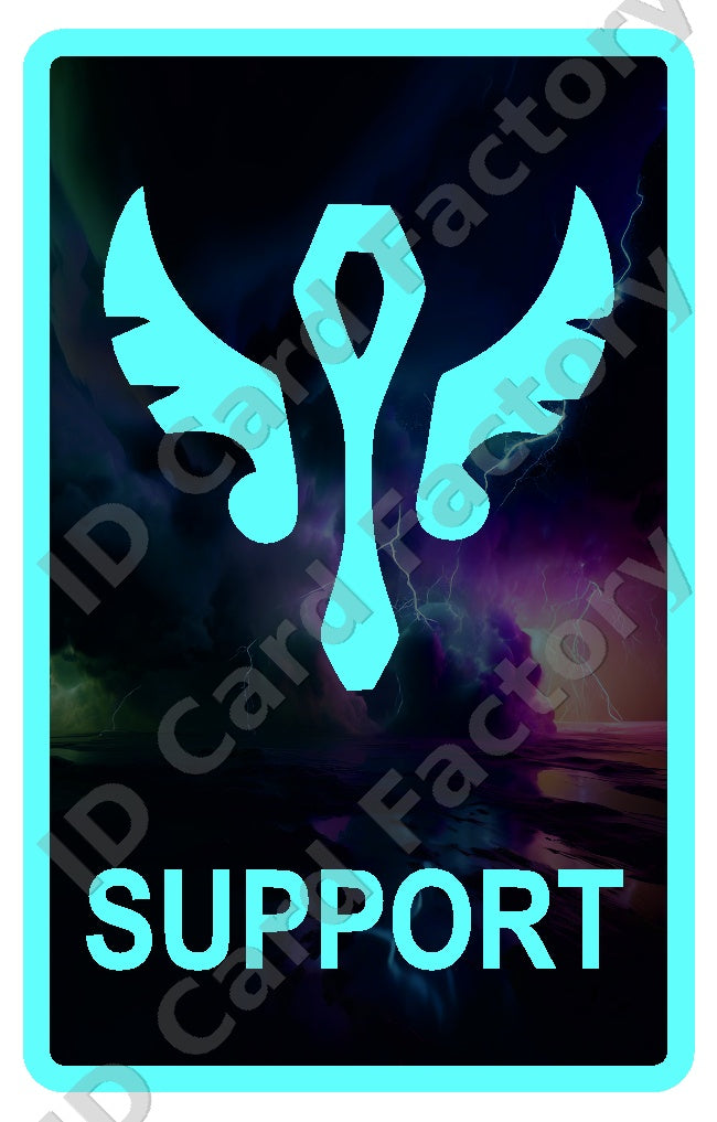 League of Legends Support Role Card | | ID Card Factory