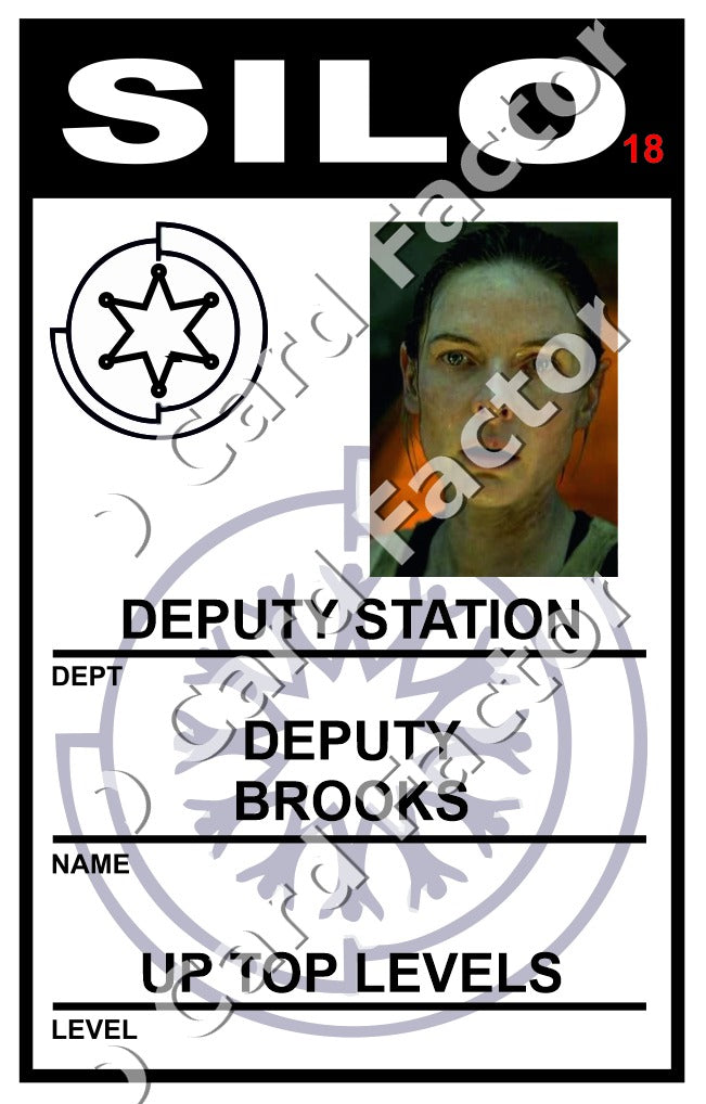 Deputy Brooks | Silo ID Card | ID Card Factory