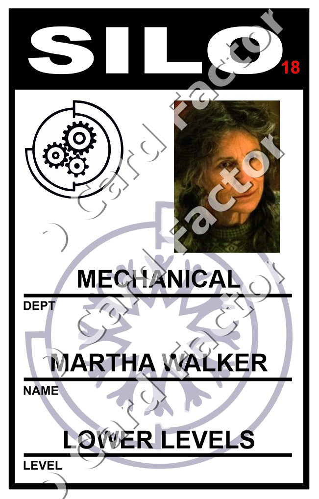 Martha Walker | Silo ID Card | ID Card Factory