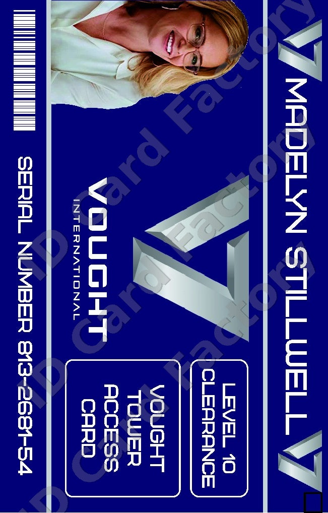 Madelyn Stillwell | The Boys Vought International ID Card | ID Card Factory