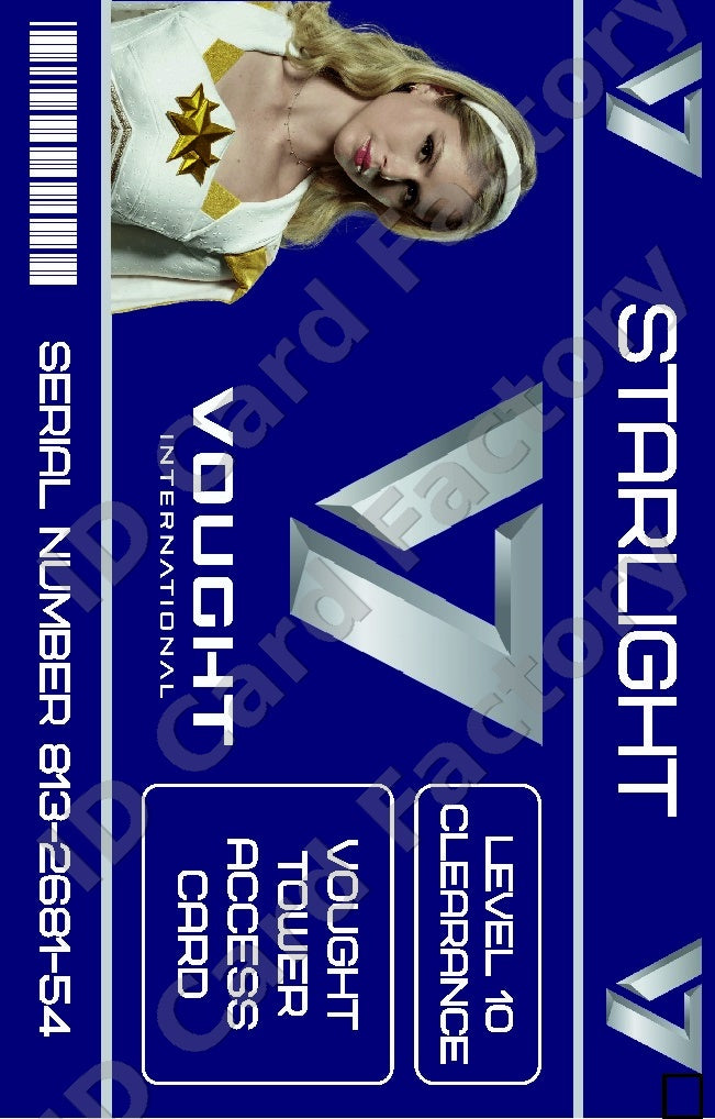 Starlight | The Boys Vought International ID Card | ID Card Factory