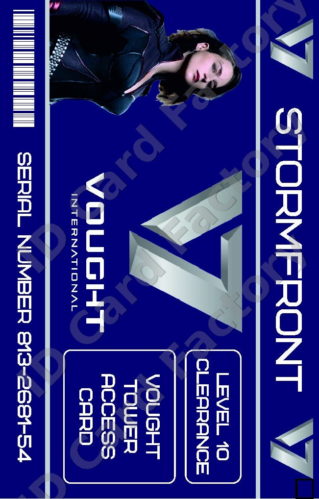 Stormfront | The Boys Vought International ID Card | ID Card Factory