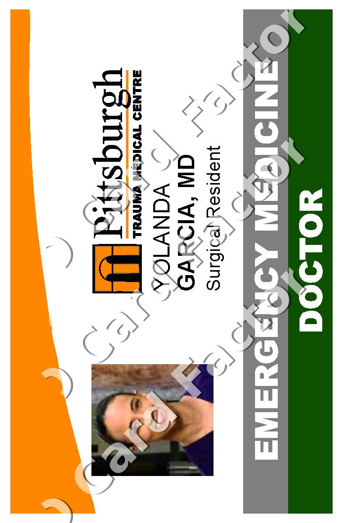 Yolanda Garcia | The Pitt ID Card | ID Card Factory