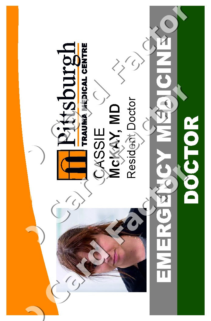 Cassie McKay | The Pitt ID Card | ID Card Factory