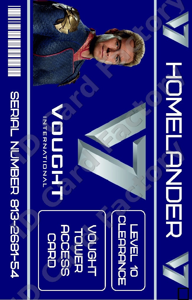Vought International Employee ID Card | The Boys | ID Card Factory