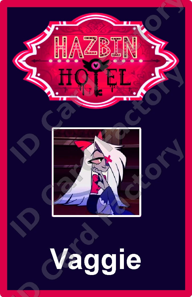 Vaggie | Hazbin Hotel ID Card | ID Card Factory