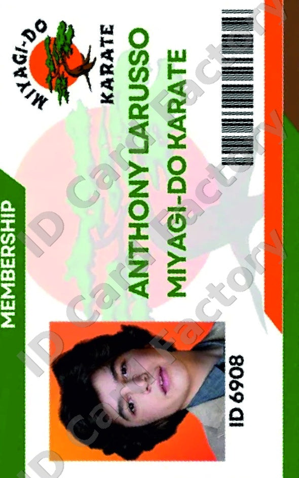 Anthony LaRusso | Miyagi-Do Karate ID Card | ID Card Factory