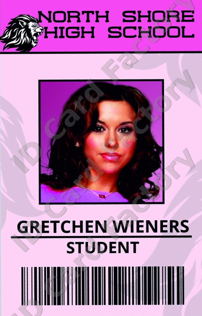Gretchen Wieners | Mean Girls North Shore High School ID Card | ID Card Factory