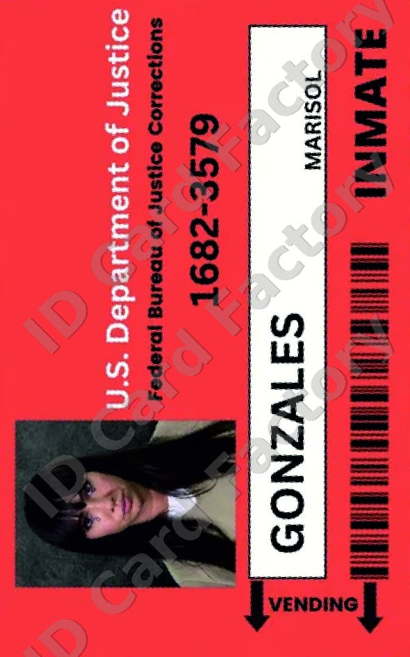 Blanca Flores Gonzales | Orange is the New Black Litchfield ID Card | ID Card Factory