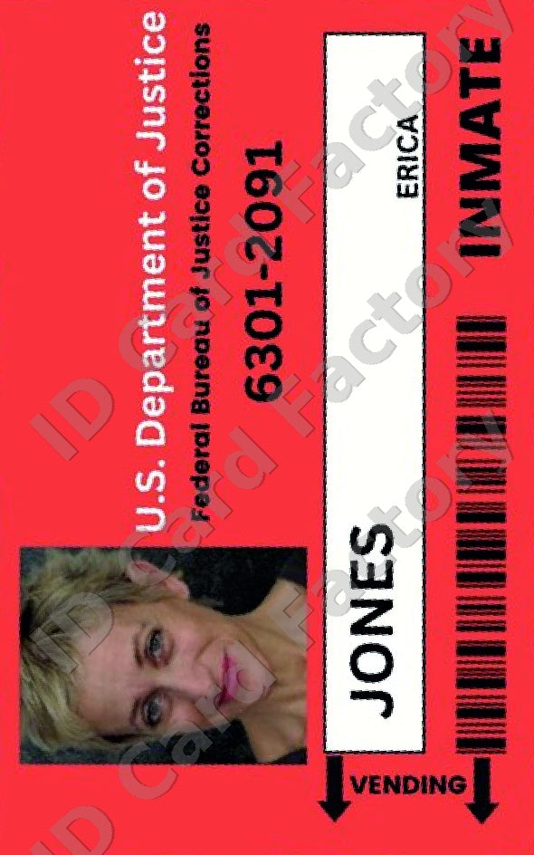 Jones | Orange is the New Black Litchfield ID Card | ID Card Factory