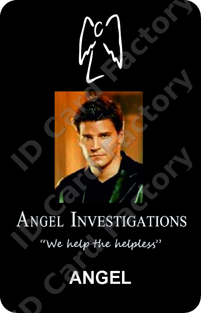 Angel | Angel Investigations ID Card | ID Card Factory