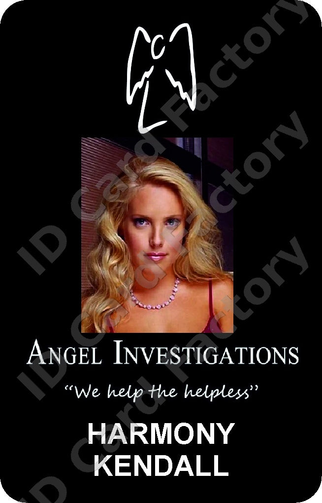 Harmony Kendall | Angel Investigations ID Card | ID Card Factory
