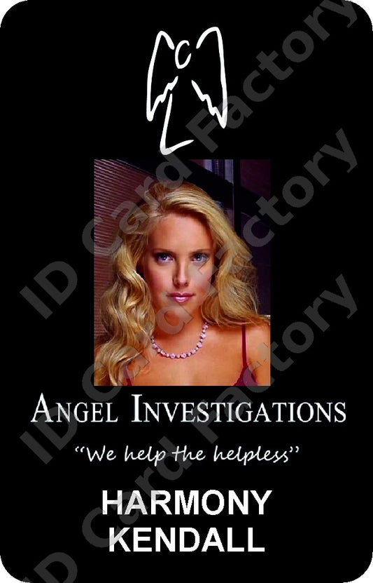 Harmony Kendall | Angel Investigations ID Card | ID Card Factory