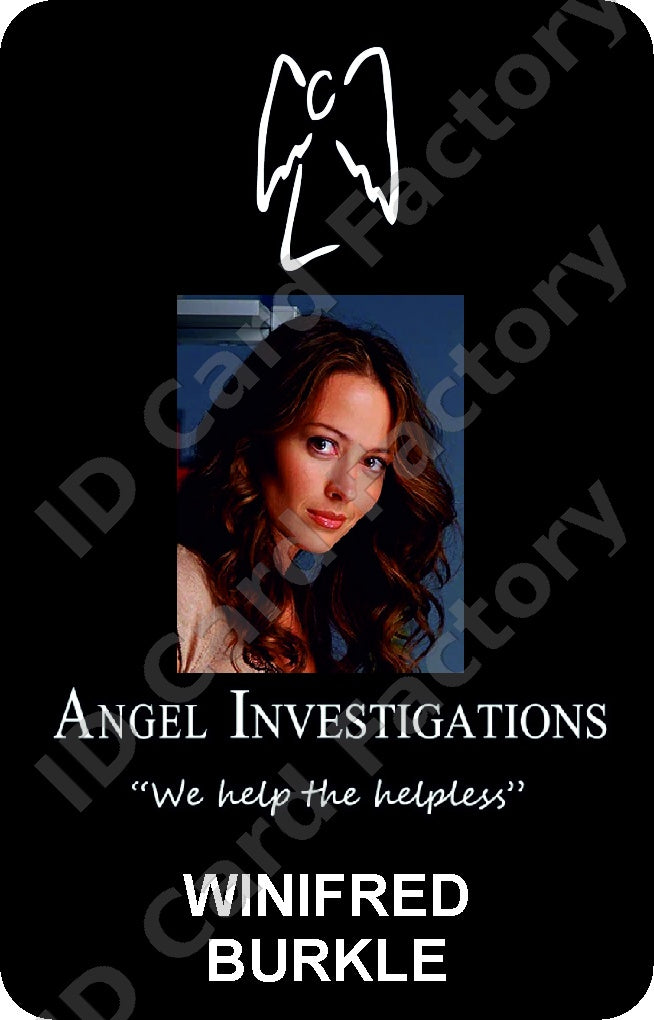 Winifred Burkle | Angel Investigations ID Card | ID Card Factory