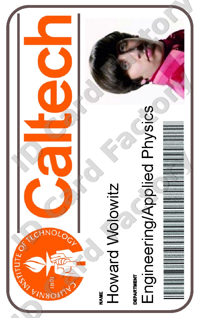 Howard Wolowitz | The Big Bang Theory ID Card | ID Card Factory