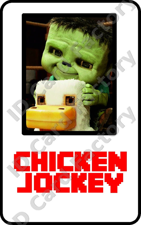 Chicken Jockey | Minecraft | ID Card | ID Card Factory