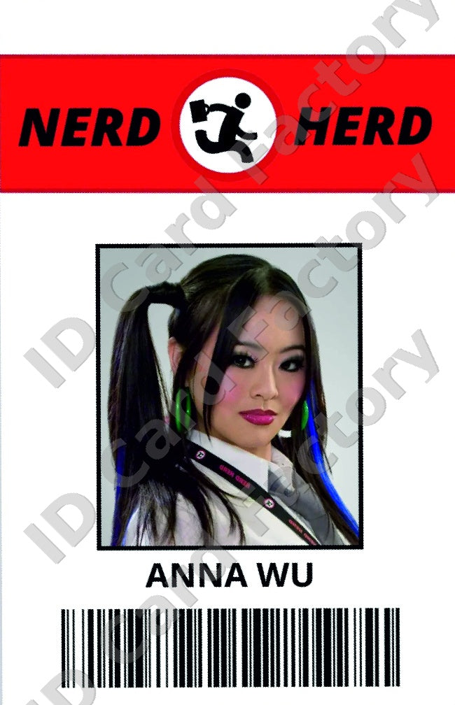Anna Wu | Chuck Nerd Herd ID Card | ID Card Factory