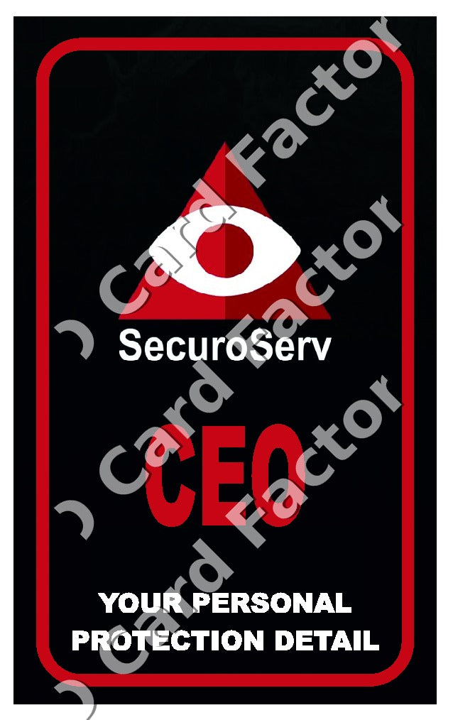 SecuroServ CEO | GTA Online ID Card | ID Card Factory