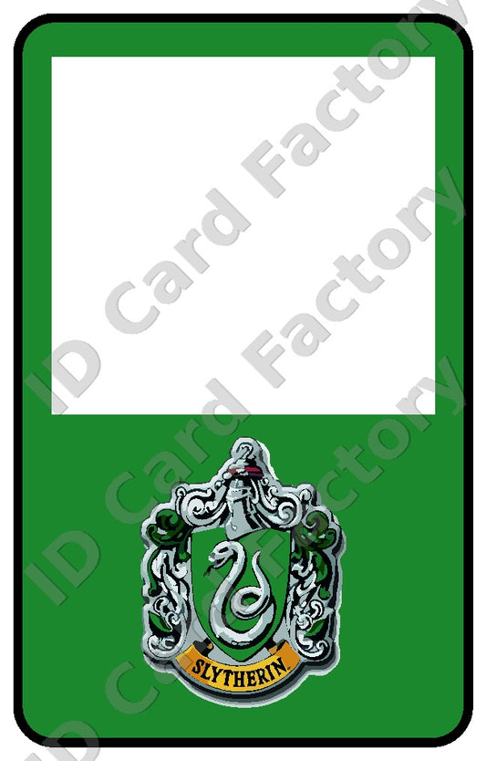 Hogwarts Slytherin Student ID | Harry Potter | | ID Card Factory