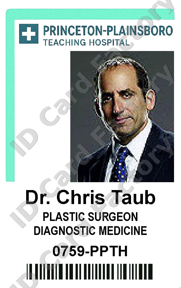 Dr Chris Taub | House MD Princeton-Plainsboro ID Card | ID Card Factory