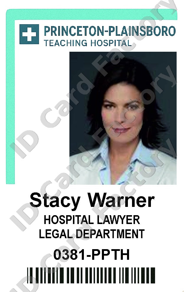 Stacy Warner | House MD Princeton-Plainsboro ID Card | ID Card Factory