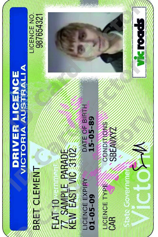 Jay Cartwright | The Inbetweeners Fake Australian Driver Licence | ID Card Factory