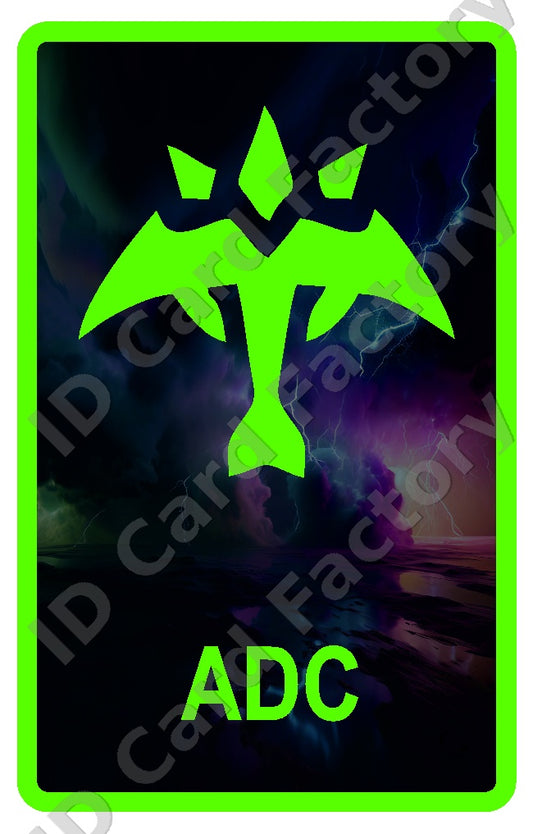 League of Legends ADC Role Card | | ID Card Factory