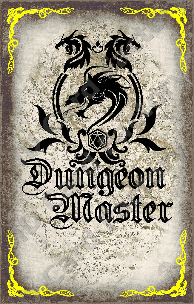 D&D RPG Dungeon Master Class Card | ID Card Factory