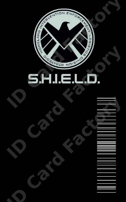 S.H.I.E.L.D. Agent ID | Marvel MCU | Personalised | ID Card Factory