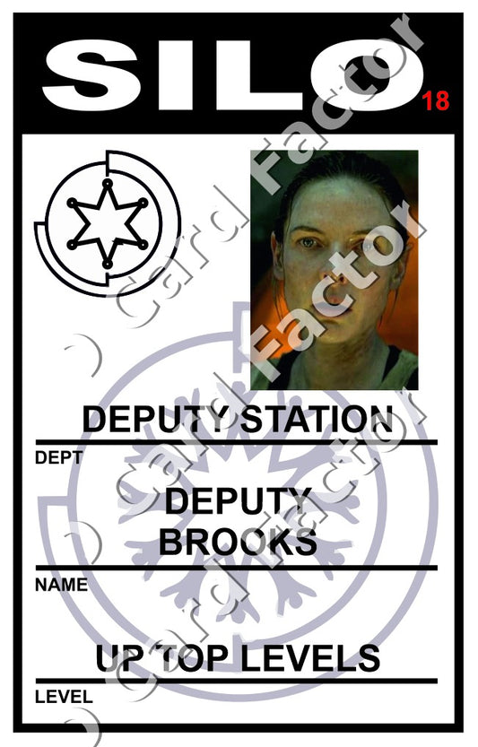 Deputy Brooks | Silo ID Card | ID Card Factory