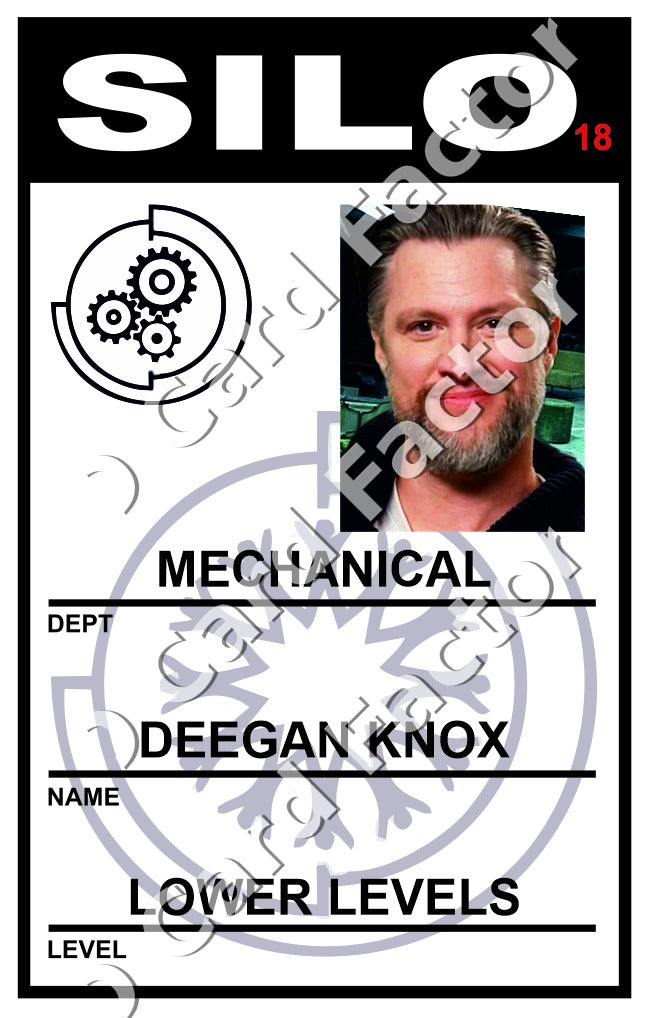 Deegan Knox | Silo ID Card | ID Card Factory