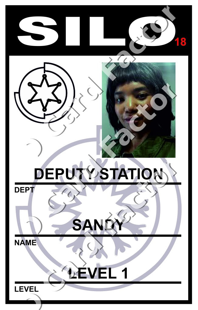 Sandy | Silo ID Card | ID Card Factory