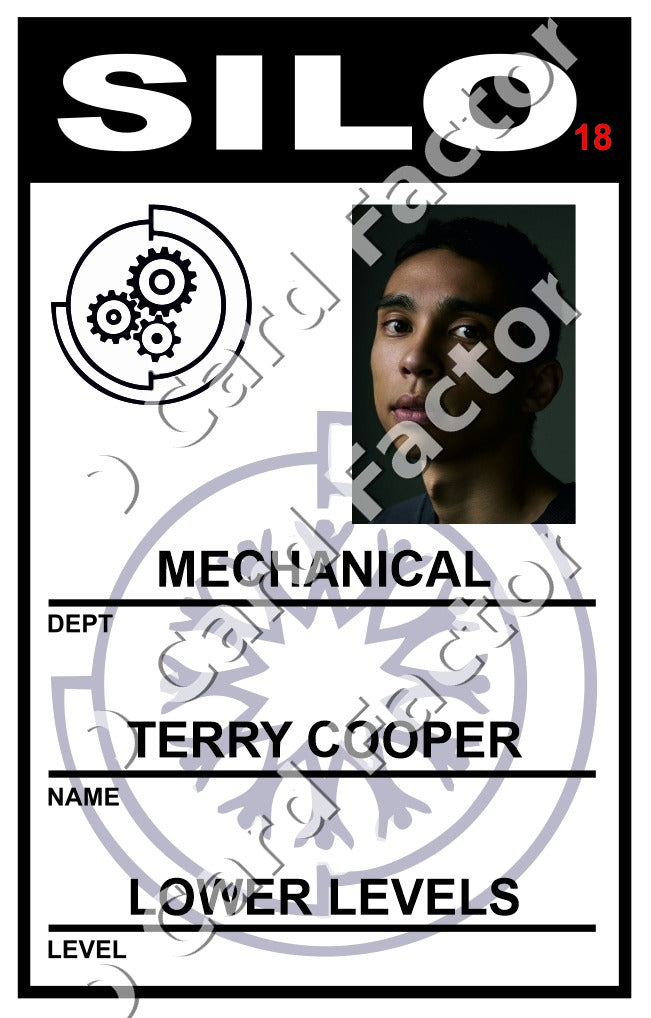 Terry Cooper | Silo ID Card | ID Card Factory