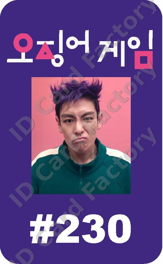 Player 230 | Squid Game Player ID Card | ID Card Factory