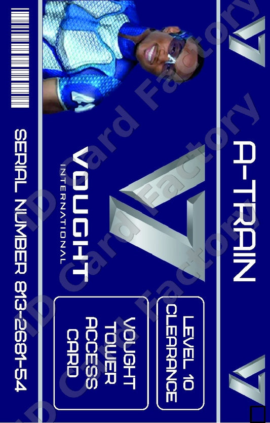 A-Train | The Boys Vought International ID Card | ID Card Factory