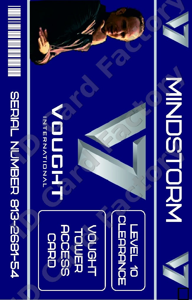 Mindstorm | The Boys Vought International ID Card | ID Card Factory