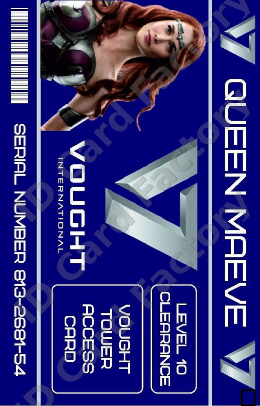 Queen Maeve | The Boys Vought International ID Card | ID Card Factory