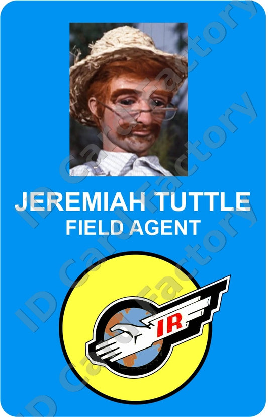 Jeremiah Tuttle | Thunderbirds International Rescue ID Card | ID Card Factory