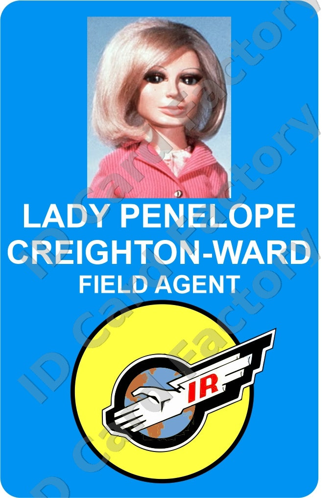 Lady Penelope | Thunderbirds International Rescue ID Card | ID Card Factory