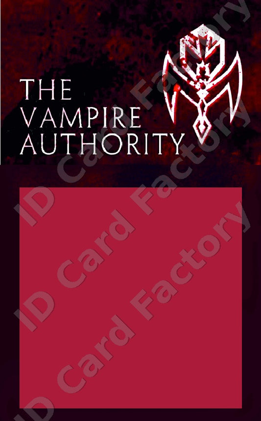 Vampire Authority | True Blood ID Card | ID Card Factory