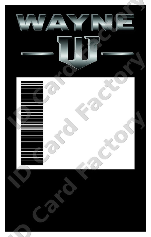 Wayne Industries Employee ID | Batman DC | Personalised | ID Card Factory
