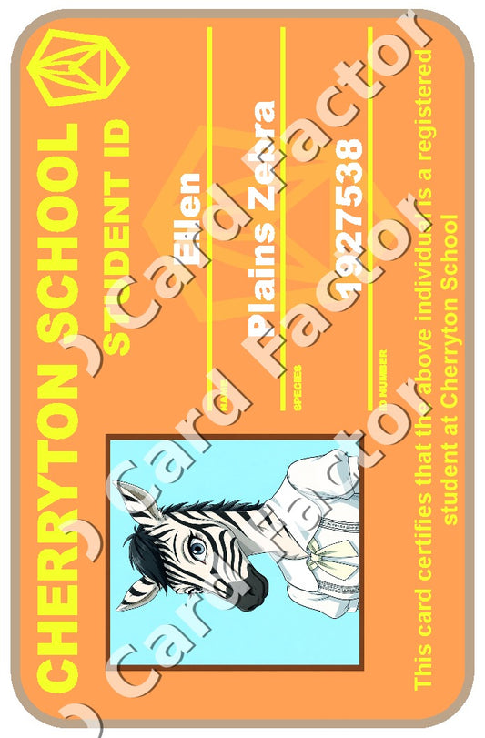 Ellen | Beastars Cherryton Student ID | ID Card Factory
