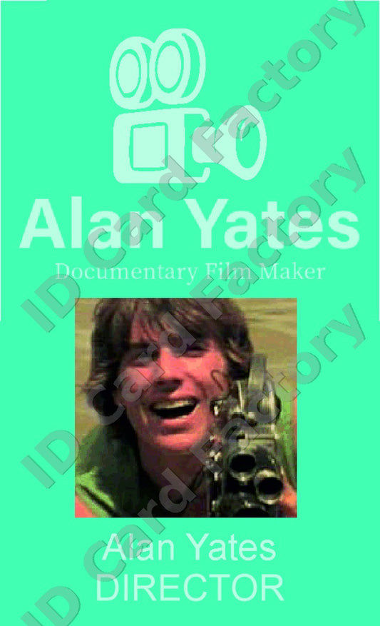 Alan Yates | Cannibal Holocaust ID Card | ID Card Factory