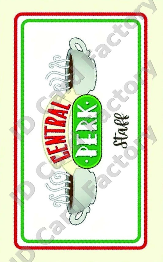 Central Perk Staff ID Card | Friends | ID Card Factory