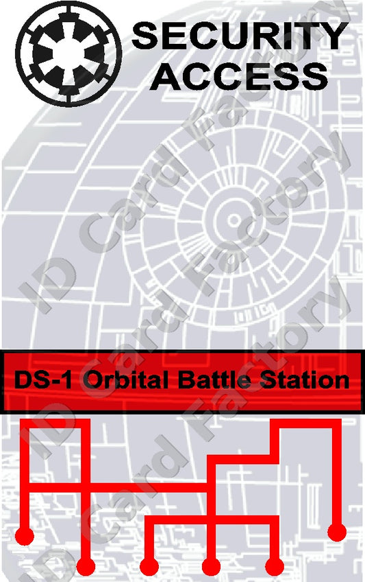 Death Star Personnel ID | Star Wars | | ID Card Factory