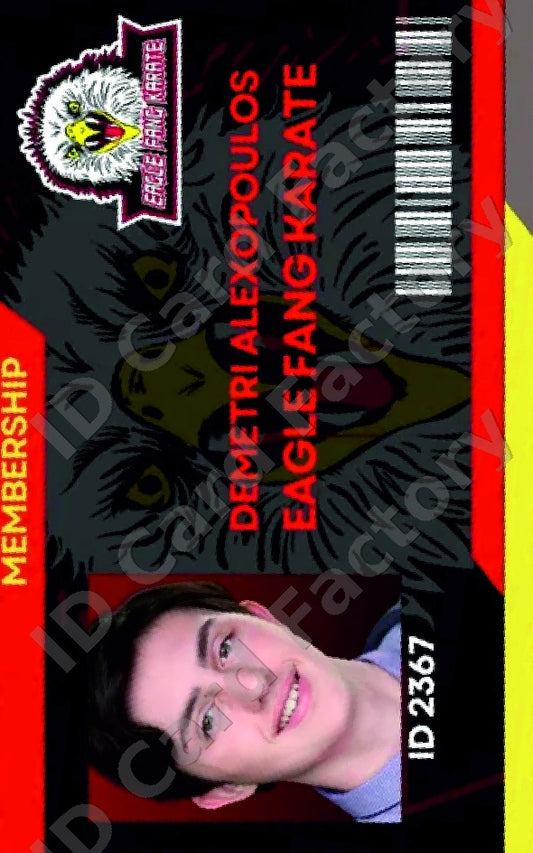 Demetri Alexopoulos | Eagle Fang Karate ID Card | ID Card Factory